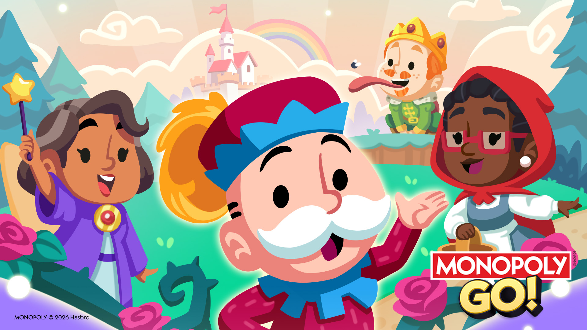 MONOPOLY EVER AFTER sticker album